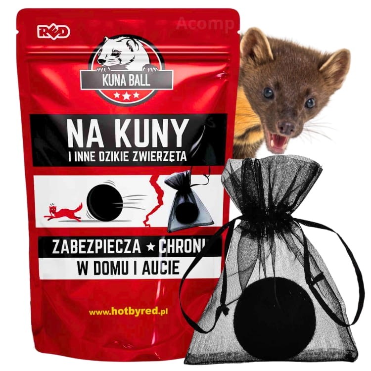 Zawieszka na kuny do auta i domu KUNA BALL