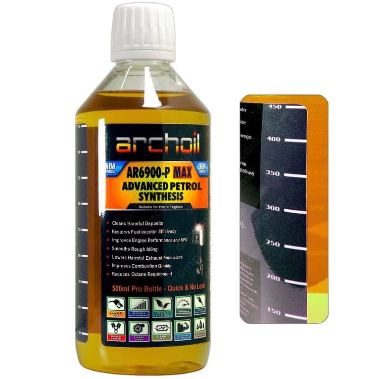 Archoil AR6900-P MAX butelka 500ml dodatek czyszczący do Benzyny
