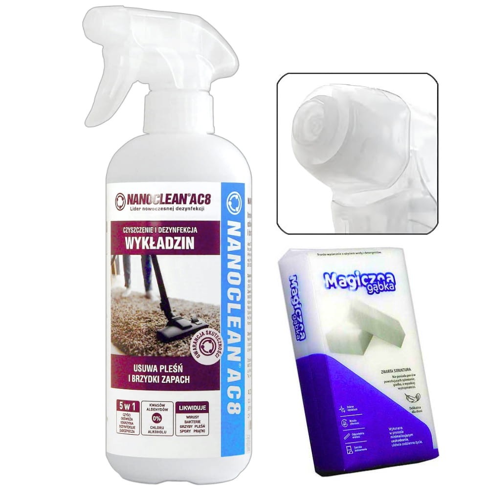 Środek do czyszczenia wykładzin Nanoclean 490ml