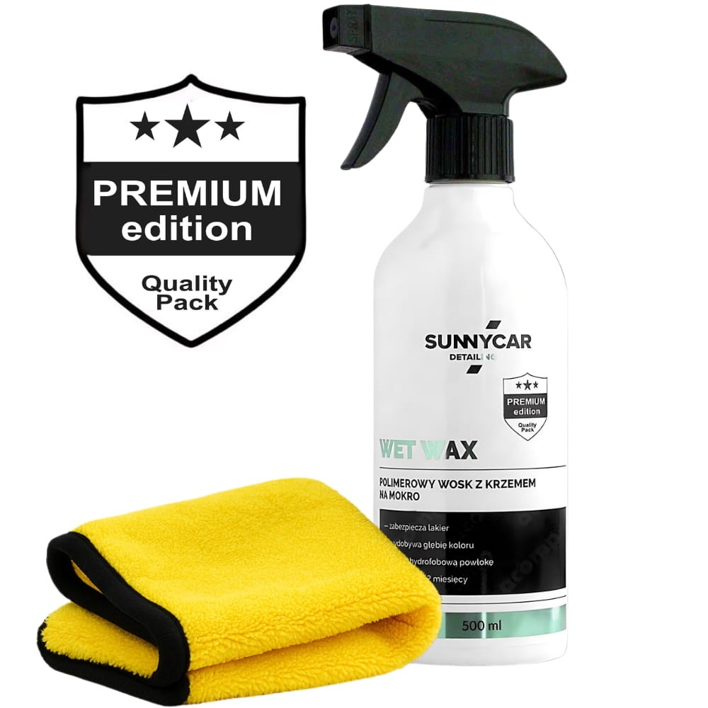 SUNNYCAR DETAILING WET WAX wosk na mokro bez polerowania