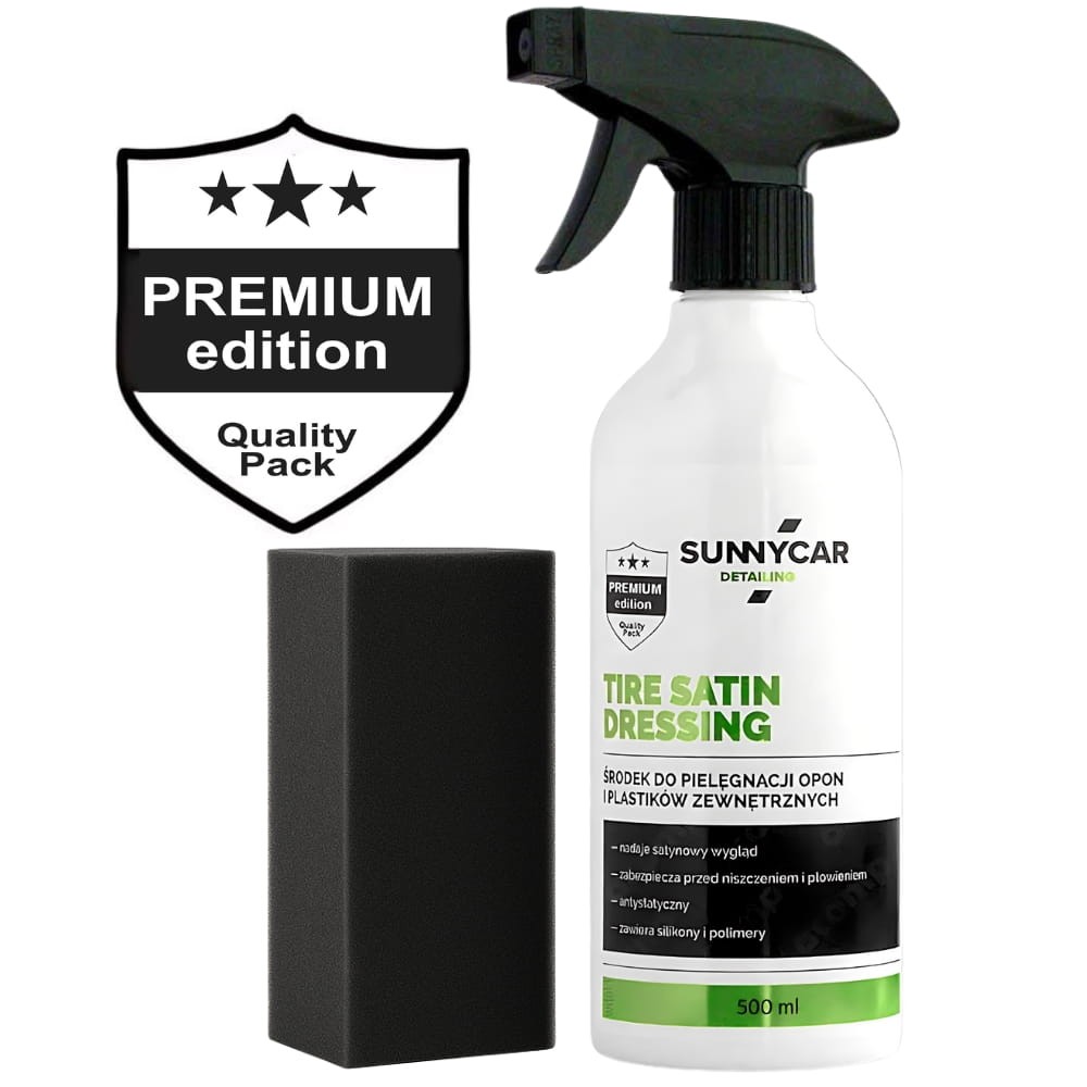 SUNNYCAR TIRE SATINE DRESSING czernidło do opon i plastików