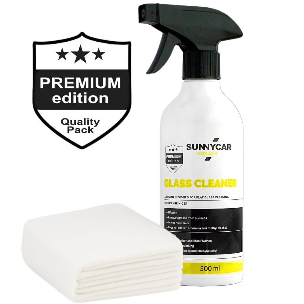 SUNNYCAR GLASS CLEANER 500ml profesjonalny płyn do mycia szyb samochodowych