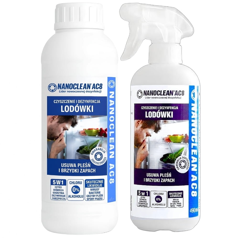 Płyn do czyszczenia lodówek Nanoclean AC8 HOME