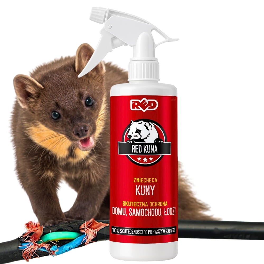 RED KUNA SPRAY na kuny i gryzonie do samochodu 450ml