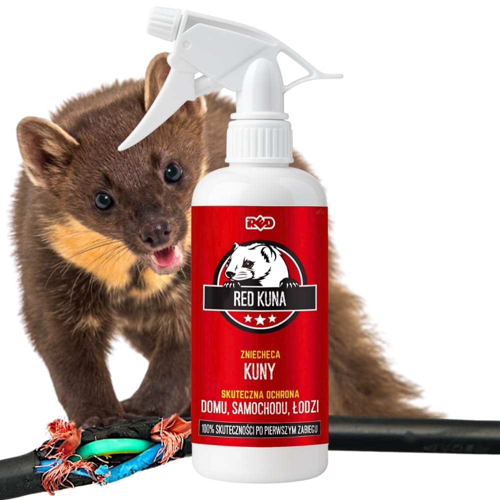 RED KUNA SPRAY na kuny i gryzonie do samochodu 200ml