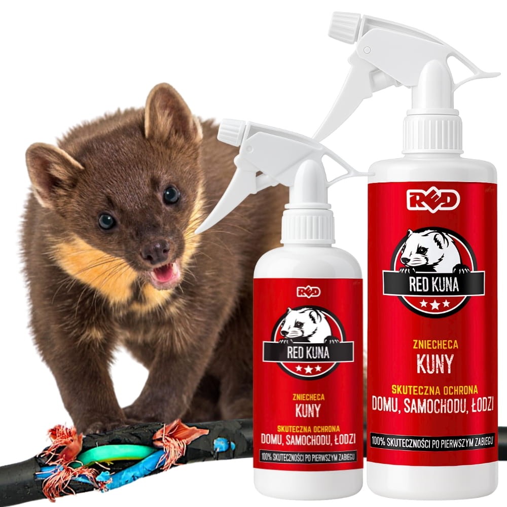 RED KUNA SPRAY na kuny i gryzonie do samochodu