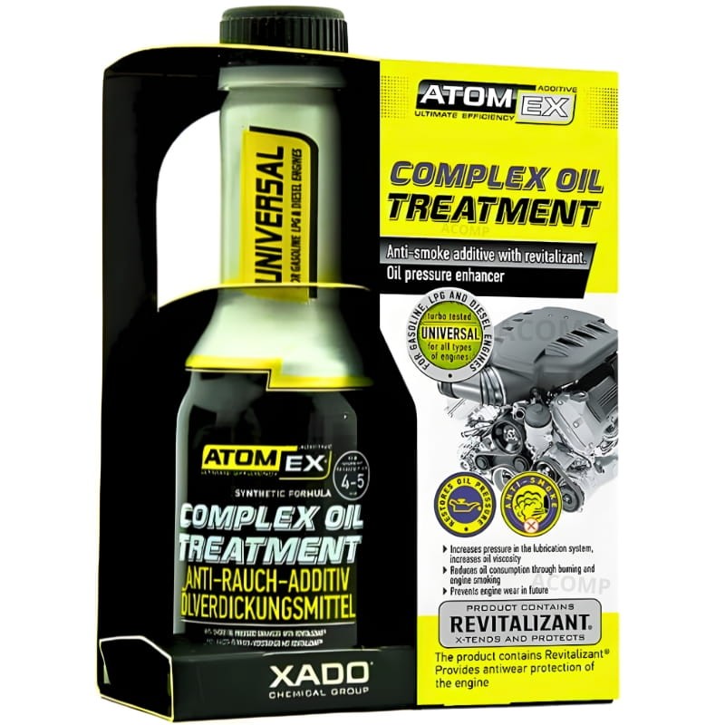 Zagęszczacz polimerowy oleju silnikowego XADO Complex Oil Treatment