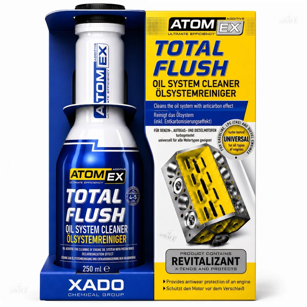 XADO AtomEX Total Flush 250ml