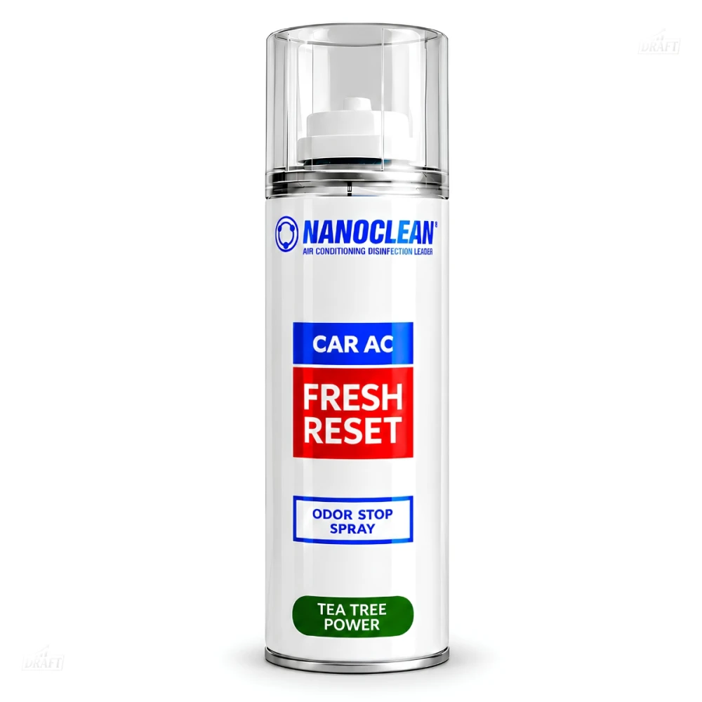 Nanoclean środek do odświeżania klimatyzacji samochodowej 200ml