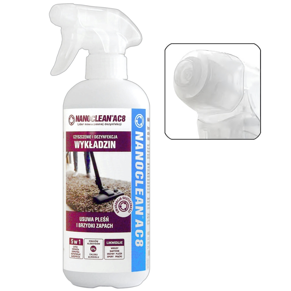 Środek do czyszczenia wykładzin Nanoclean 490ml