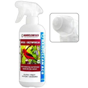 Środek na ptaszyńca i inne mikroorganizmy Nanoclean 490ml 