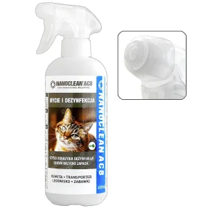 Płyn do czyszczenia kuwety kota Nanoclean 490ml 