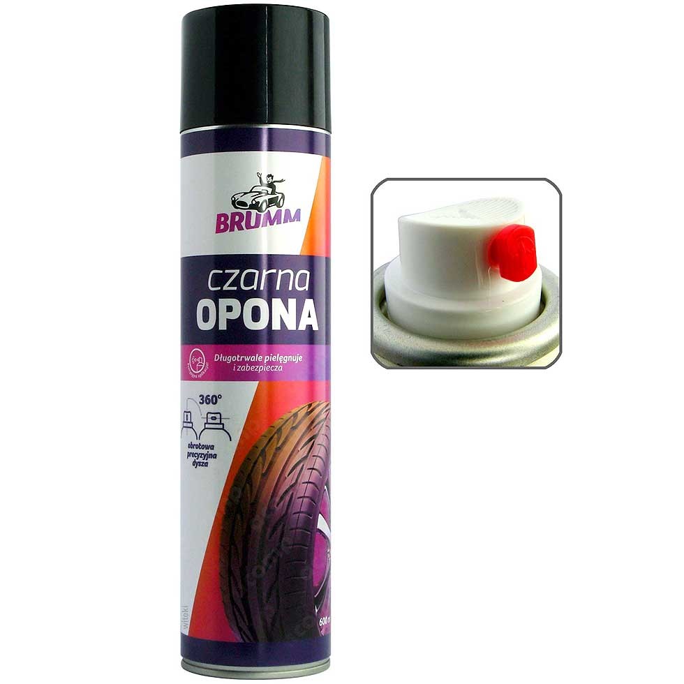 BRUMM czernidło do opon z efektem hydrofobowym