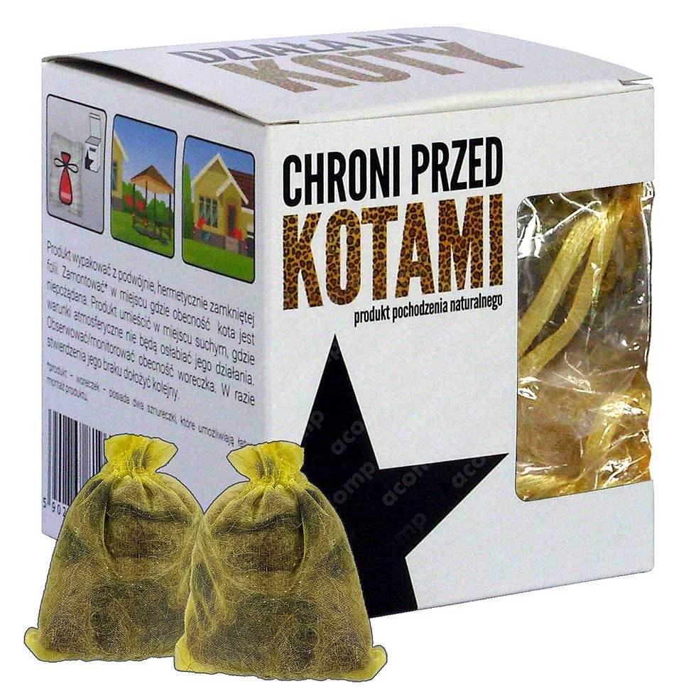 KUNAGONE odstraszacz na koty do auta i domu