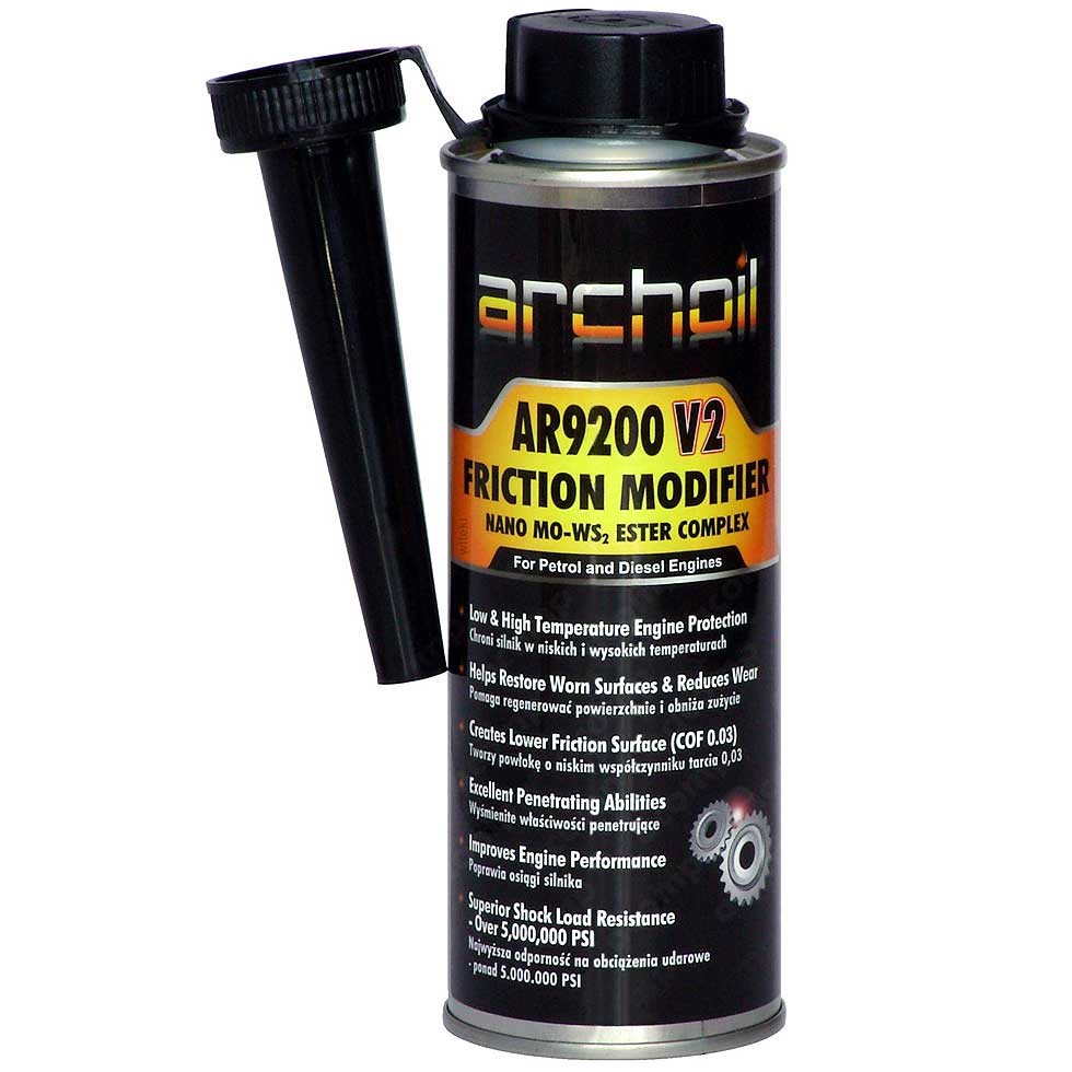 Archoil AR9200 V2 wysokowydajny modyfikator tarcia Nano WS2