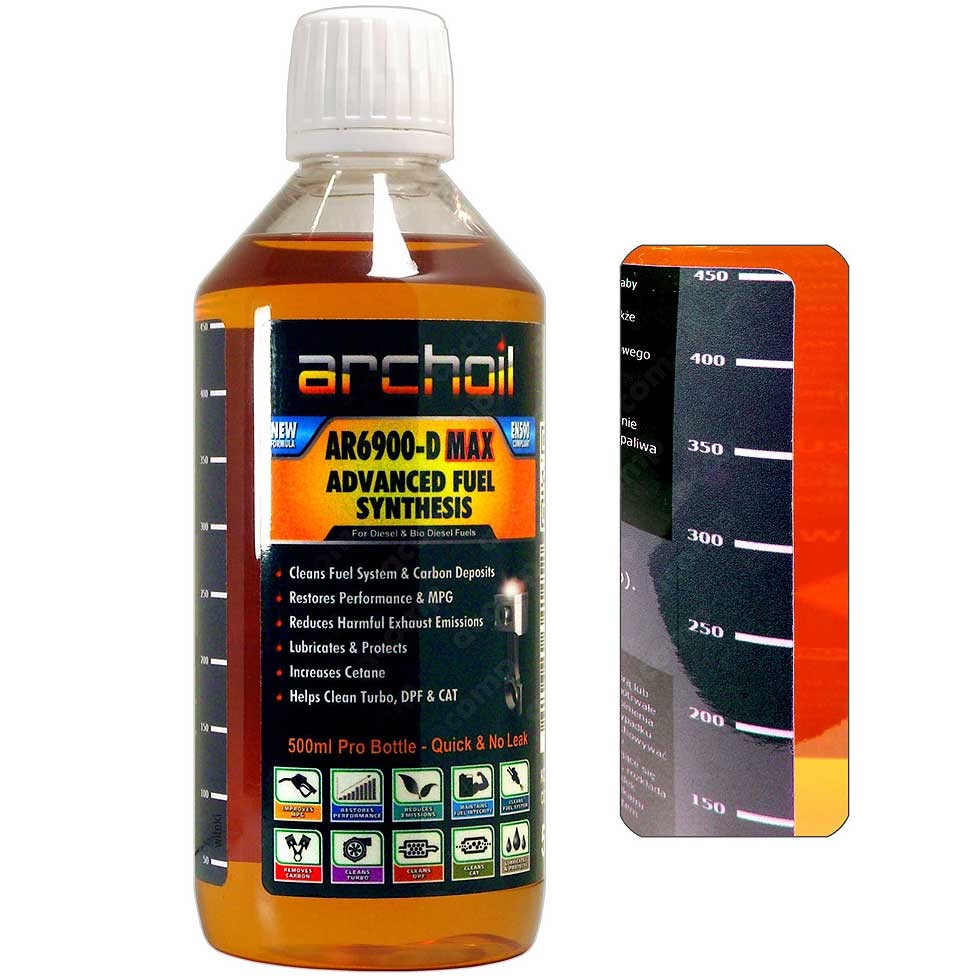 Archoil AR6900-D MAX butelka 500ml dodatek smarujący do Diesla