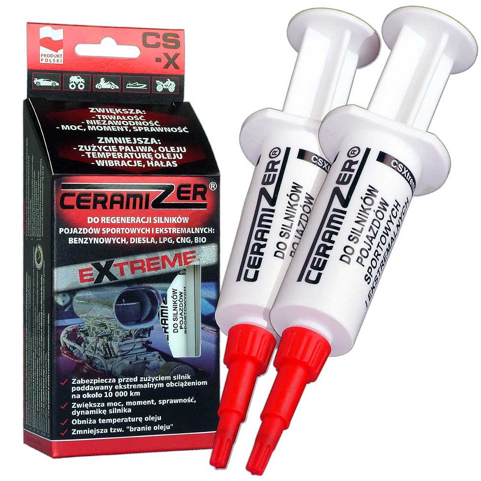 Ceramizer CS-X do silnika (1/4 mili,OFF Road,Track Day)