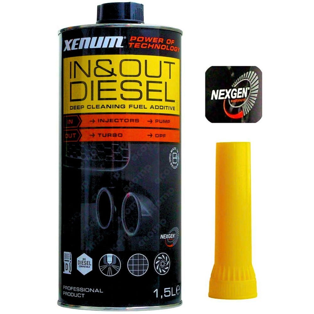 XENUM IN & OUT DIESEL do czyszczenia DPF/FAP 1500ML