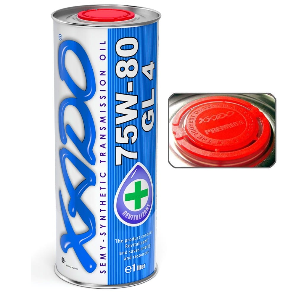 XADO Atomic Oil 75w80 API GL-4 1L