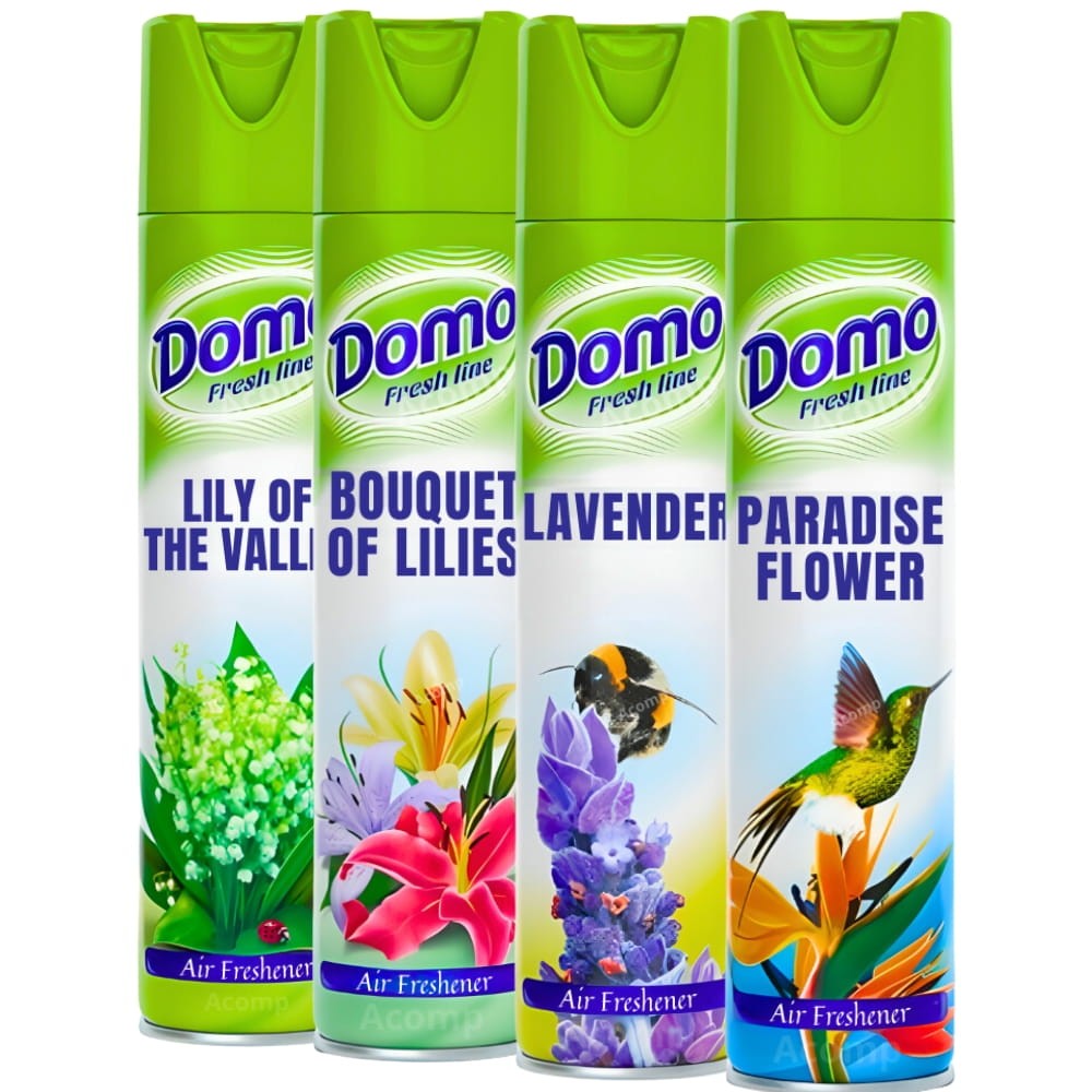 DOMO Kwiatowy zestaw odświeżaczy powietrza do domu