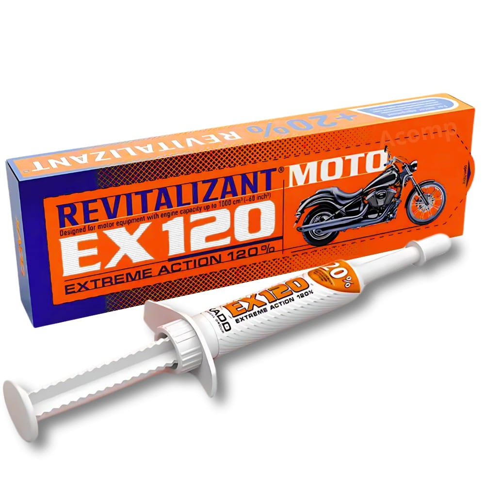 XADO EX120 dodatek do oleju motocyklowego 2T, 4T