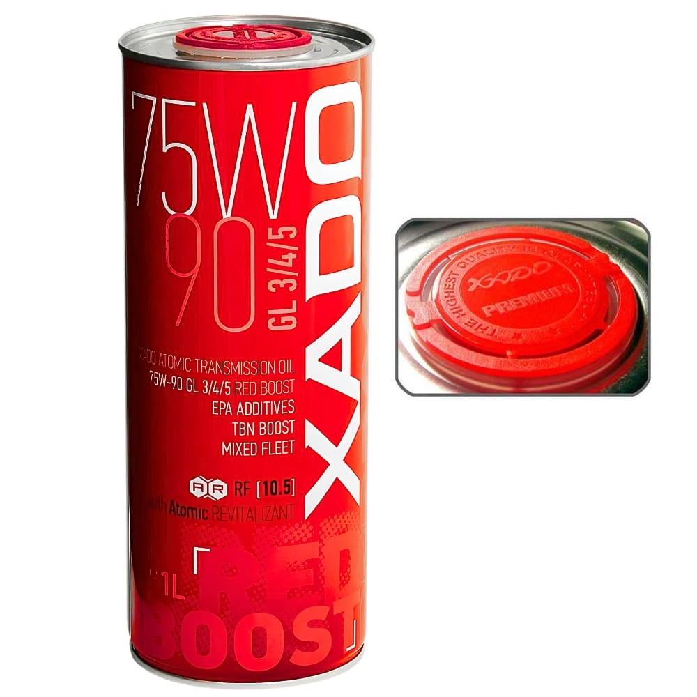 XADO Red Boost 75w90 API GL-3 GL-4 GL-5 1L