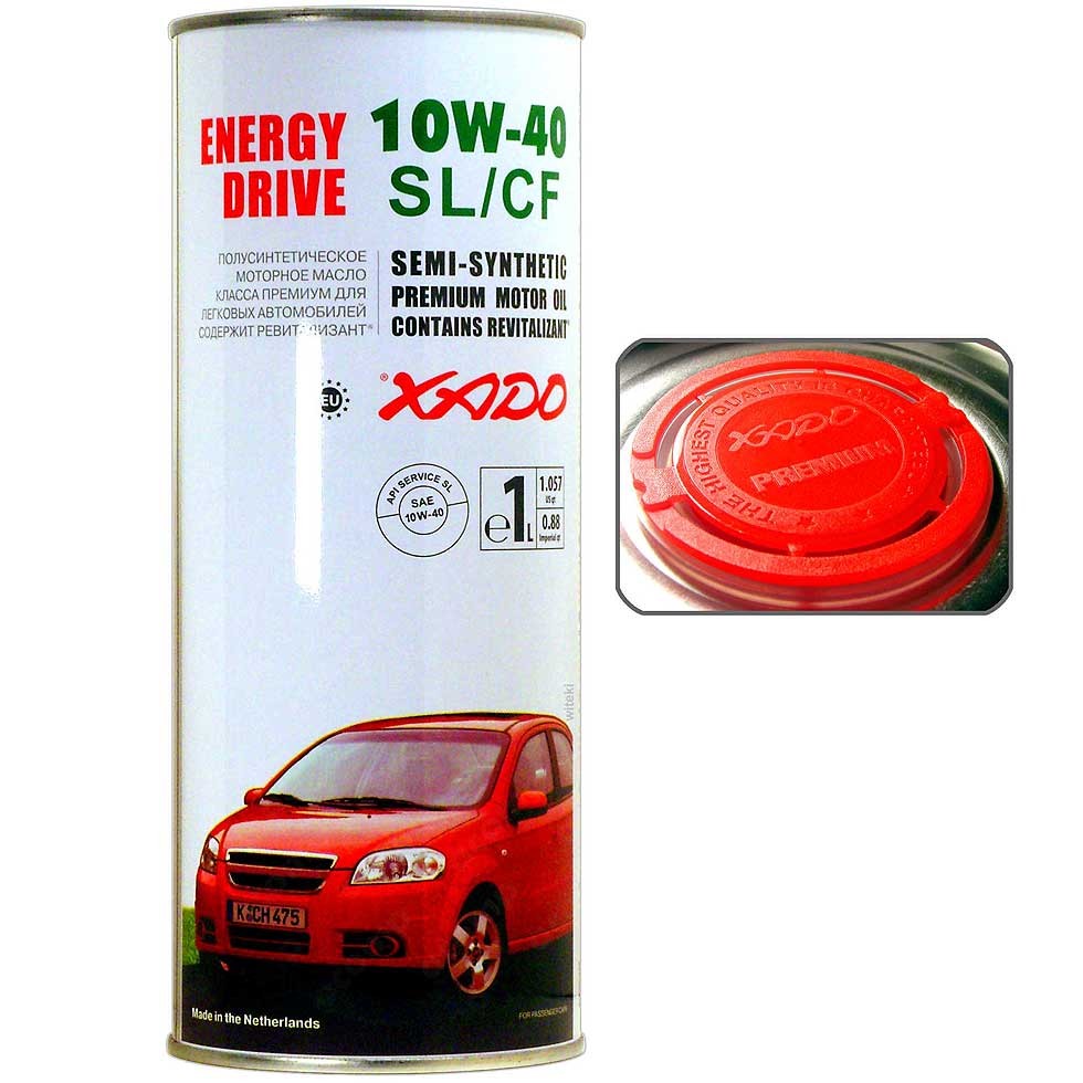 XADO Atomic Oil 10w40 ENERGY DRIVE SL/CF A3/B3/B4
