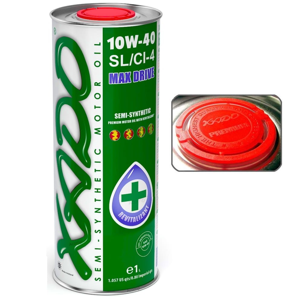 XADO Atomic Oil 10w40 MAX DRIVE SL/CI-4 A3/B4/E7 1L