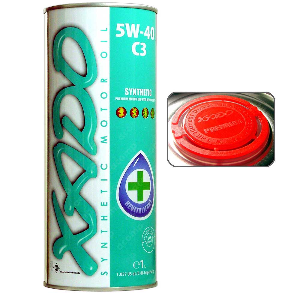 XADO Atomic Oil 5w40 SMCF C3 1L syntetyczne  oleje silnikowe  Oleje  acomp.pl Łódź